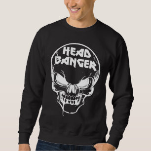 Moletom Balançador de Cabeça Rocker Pesado de Heavy Metal