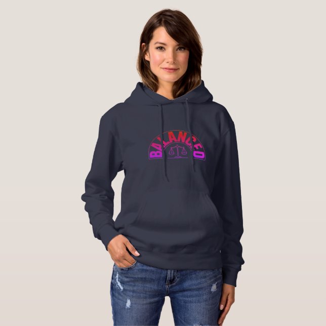 Moletom Balanced Hoodie for Women (Frente Completa)