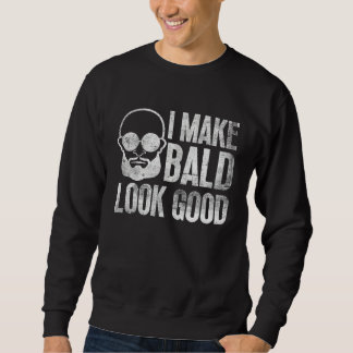 Moletom Bald Men Hair Loss Balding Dad Baldness