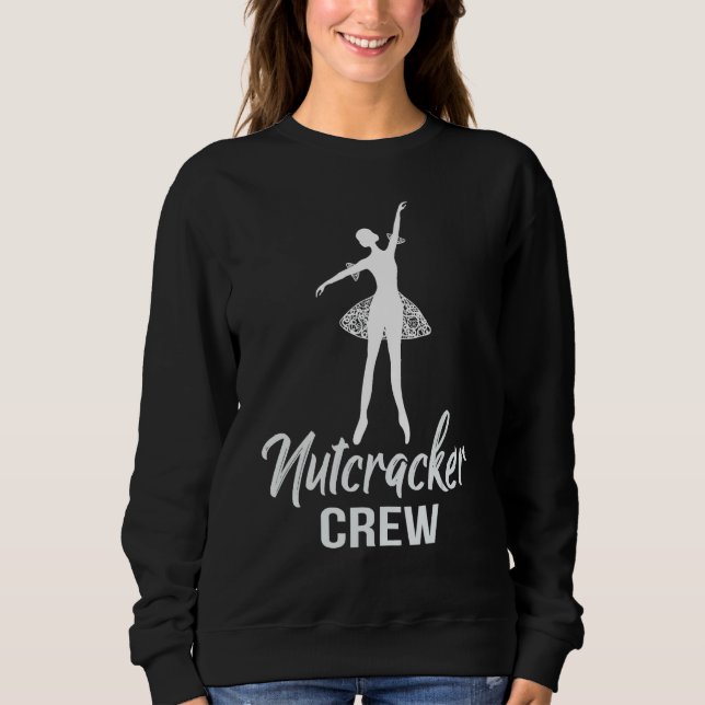 Moletom Balé Dance Play Nutcracker Creme (Frente)