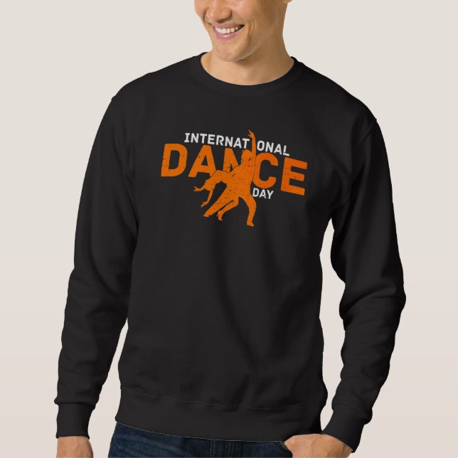 Moletom Balé Expressivo De Dança No Dia Internacional Da D (Frente)
