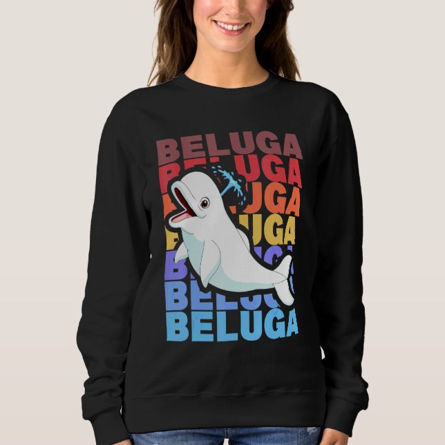 Moletom Baleia Beluga (Frente)
