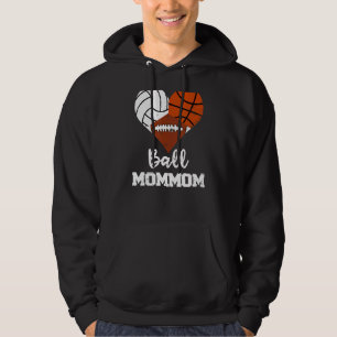 Moletom Ball Mamãe Heart Voleibol Futebol M