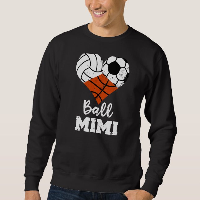 Moletom Ball Mimi Heart Soccer de Voleibol Mimi (Frente)