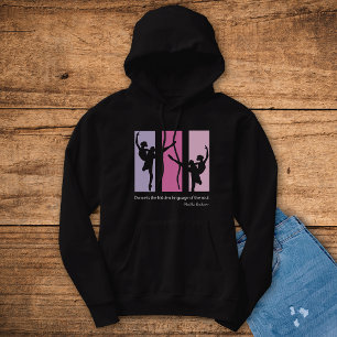 Moletom Ballerina Dancers Silhouette Pink