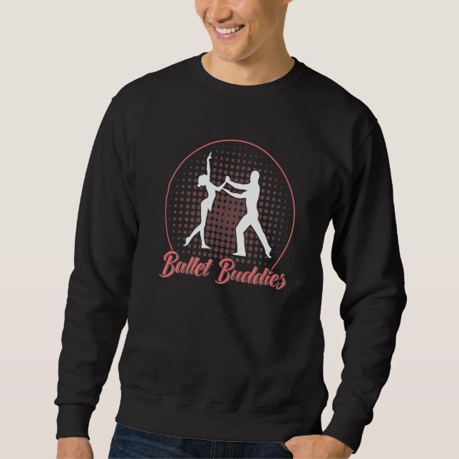 Moletom Ballet Dancer Dance Girl Ballerina Ballet Buddies  (Frente)