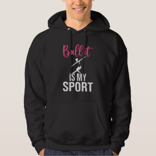 Moletom Ballet é meu esporte dançar ballet