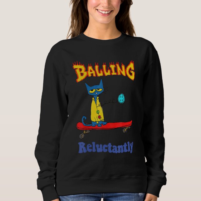 Moletom Balling Reluctantly Cat (Frente)
