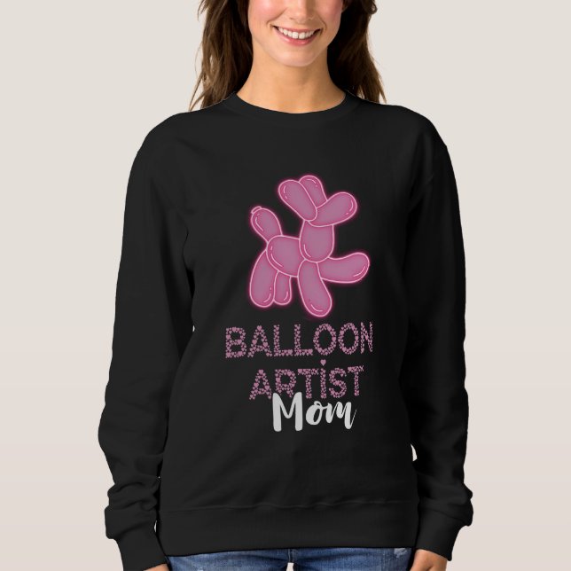 Moletom Balloon Artist Mom Balloon Twister Mother Balloon  (Frente)