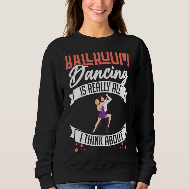 Moletom Ballroom Dancing Beginner Music Dancer Lessons (Frente)