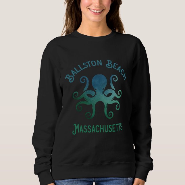 Moletom Ballston Beach  Massachusetts  Souvenir (Frente)