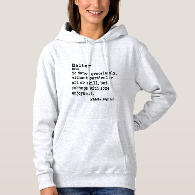 Moletom Balter: Hoodie De Cor Leve (Frente)