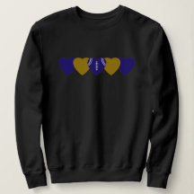 Baltimore Ravens Heart Dark