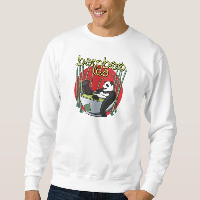 Moletom Bamboo Tea Drinker Panda (Frente)
