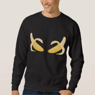 Moletom Banana Bra Figurume Fruta Engraçada Esqueleto de H