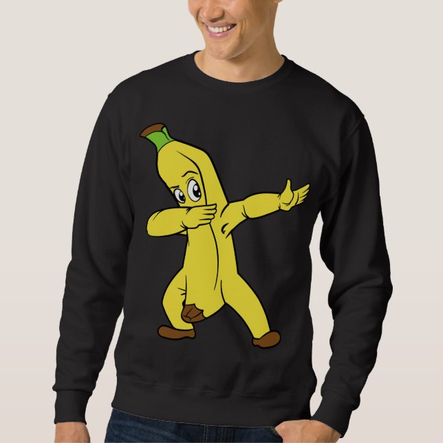 Moletom Banana Fruta Dabbing Dab (Frente)