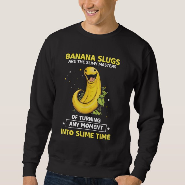 Moletom Banana Slug Collecting Quote for Slug Science 1 (Frente)
