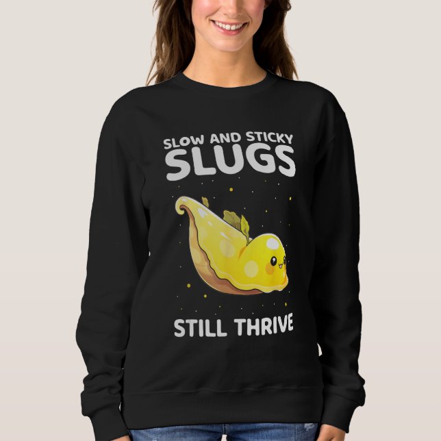 Moletom Banana Slug Collecting Quote for Slug Science 12 (Frente)