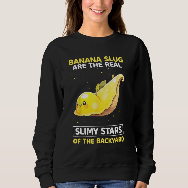Moletom Banana Slug Collecting Quote for Slug Science 9 (Frente)
