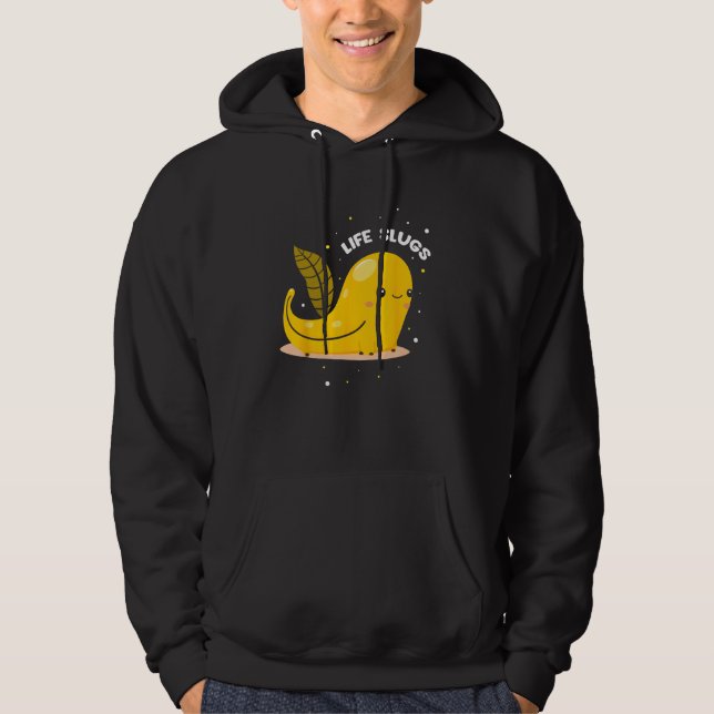 Moletom Banana Slug Quote for Banana Snail and Snail Catch (Frente)