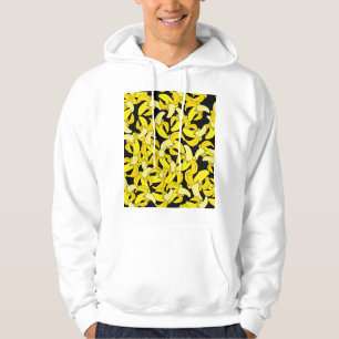 Moletom Bananas Amarelas Vintage: Fundo Negro