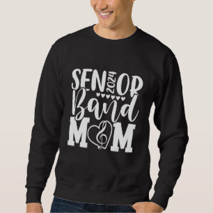 Moletom Banda de mais velho Mãe 2024 Marching Banda Classe