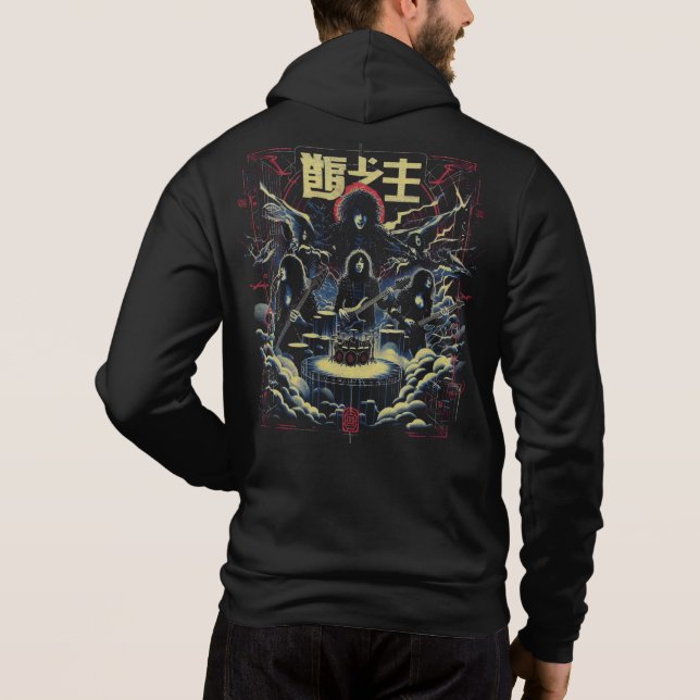 Moletom Banda Jrock Vintage (Verso)