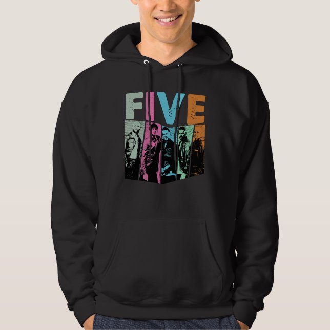 Moletom banda masculina five (Frente)