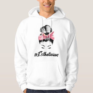 Moletom Bandana de Cabelo Coque Desarrumado para Esteticis