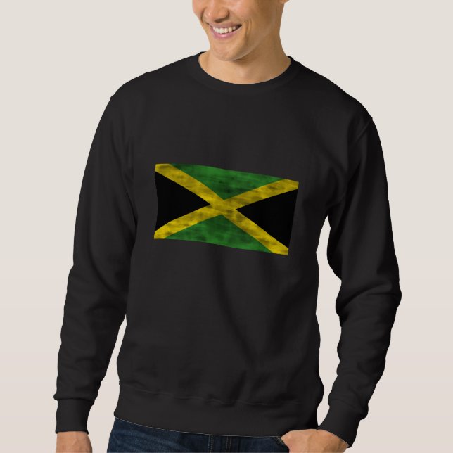 Moletom Bandeira afligida de Jamaica (Frente)