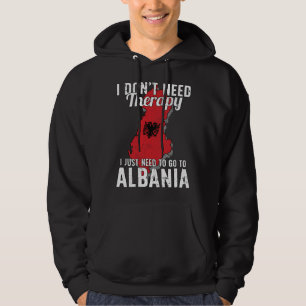 Moletom Bandeira Albanesa I Bandeira da Albânia I Presente