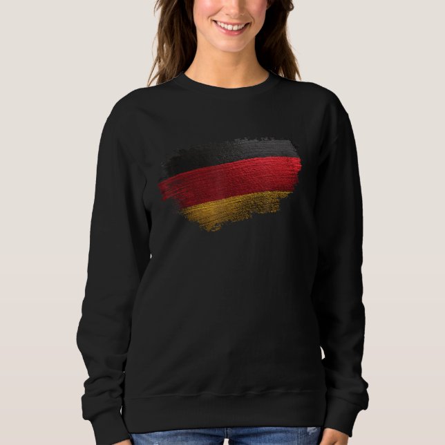 Moletom bandeira alemã bandeira da Alemanha (Frente)