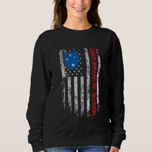 Moletom Bandeira Americana 23ª Divisão de Infantaria Camis
