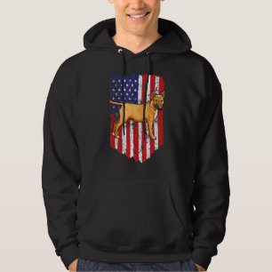 Moletom Bandeira Americana Bull Terrier Miniatura 4 De Jul
