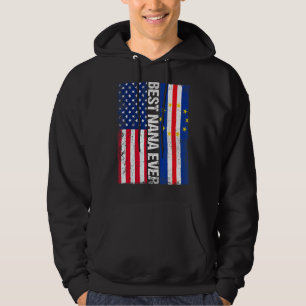 Moletom Bandeira Americana Cabo Verde Melhor Nana Nunca Fa