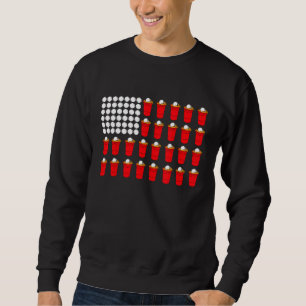 Moletom Bandeira Americana de Beer Pong