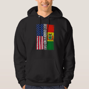 Moletom Bandeira Americana e Bolívia Melhor Avô Nunca