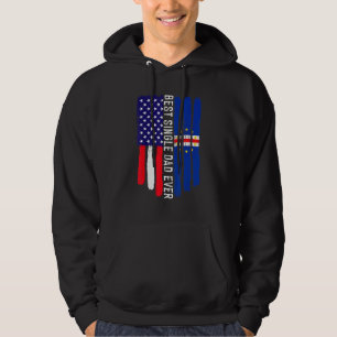 Moletom Bandeira Americana e Cabo Verde Pai de Melhor Solt