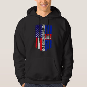 Moletom Bandeira Americana e Camboja Melhor Avó Eva