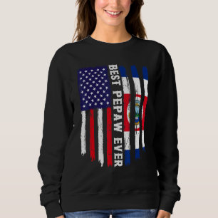 Moletom Bandeira Americana e Costa Rica Melhor Pepe Já Che