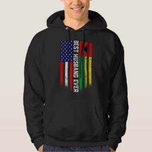 Moletom Bandeira Americana e Guiné Bissau Bandeira Melhor