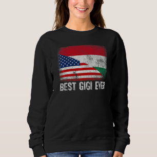 Moletom Bandeira Americana e Hungria Melhor Família Gigi N