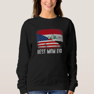 Moletom Bandeira Americana e Iraque Melhor Mãe da Família