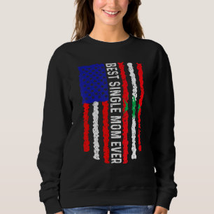Moletom Bandeira Americana Líbano Melhor Solteiro Mãe Nunc