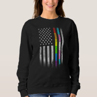 Bandeira Americana Rainbow Homossexual Rights LGBT