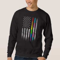 Bandeira Americana Rainbow Homossexual Rights LGBT