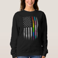 Bandeira Americana Rainbow Homossexual Rights LGBT