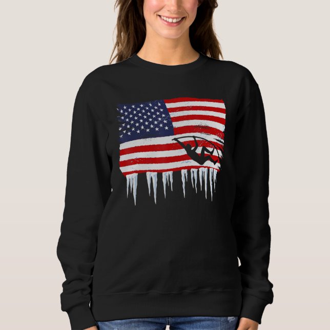 Moletom Bandeira Americana  Salto com Vara 1 (Frente)