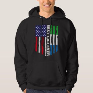Moletom Bandeira Americana Serra Leoa Melhor Gigi Alguma F