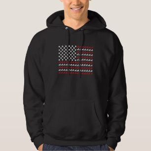Moletom Bandeira Americana Unicórnio 4 De Julho Impressão